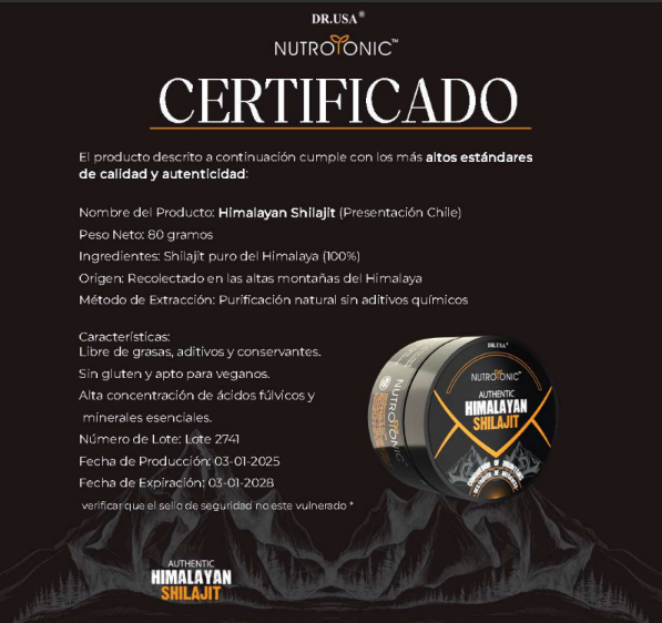 Shilajit casi Mágico