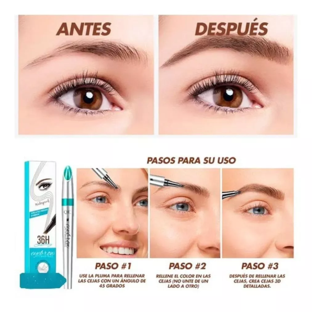 Lápiz Microblading Líquido para Cejas Perfectas